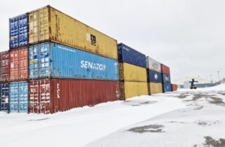container depot services storage of empty containers at the port in finland