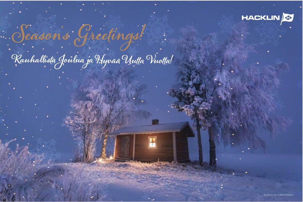 seasons greetings hacklin hamiko christmas card