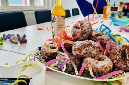 May day celebration at Hacklin office