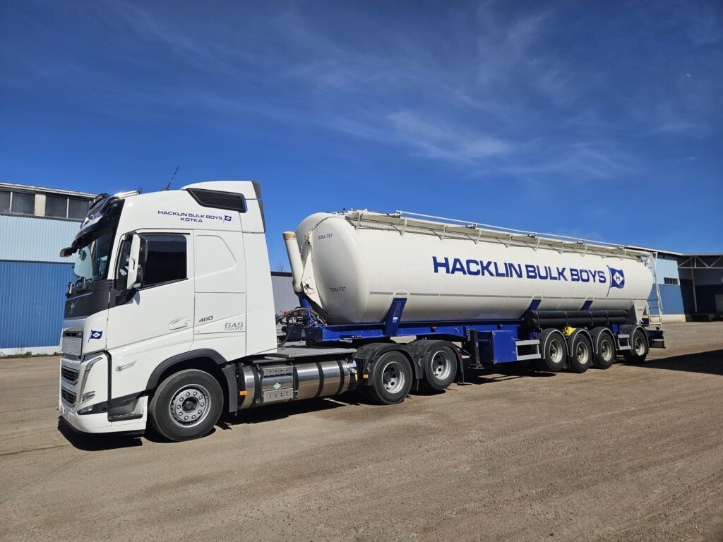 Eco-Friendly Biogas Powered Truck for Hacklin Bulk Boys - Hacklin Hamiko