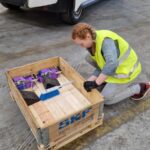 Hacklin Hamiko charity donation working day at warehouse logistics freight forwarding