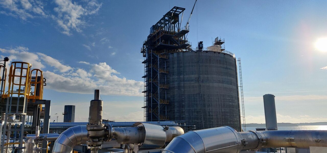 Hacklin Hamiko projektihuolinta projektilogistiikka rakennusaikainen logistiikka kuva työmaasta