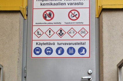 Chemical storage kemikaalivarasto palvelut Hacklin Hamiko