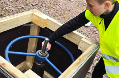 Logistics terminal maintenance Finland warehousing service