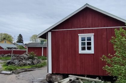 Hacklin Hamiko trip to Tammio logistics customs clearance service finland