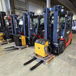 Varastopalvelut uudet sähkötrukit - warehouse company service Finland